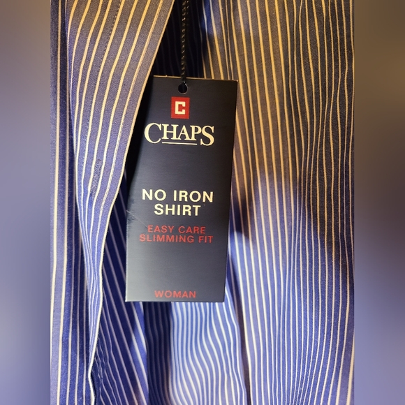 Chaps Ralph Lauren plus 2XL no iron dress shirt - Picture 2 of 3